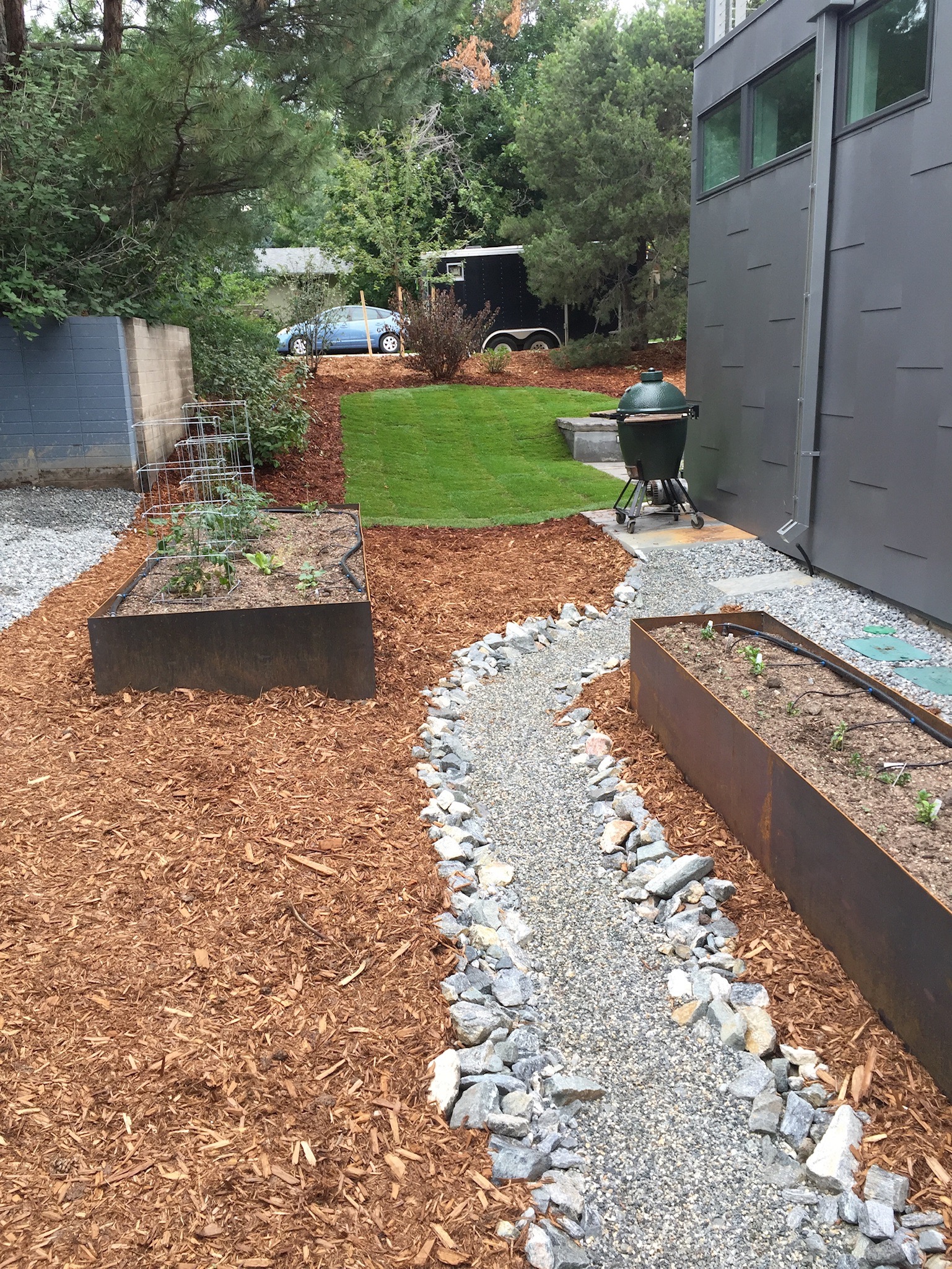 planter boxes