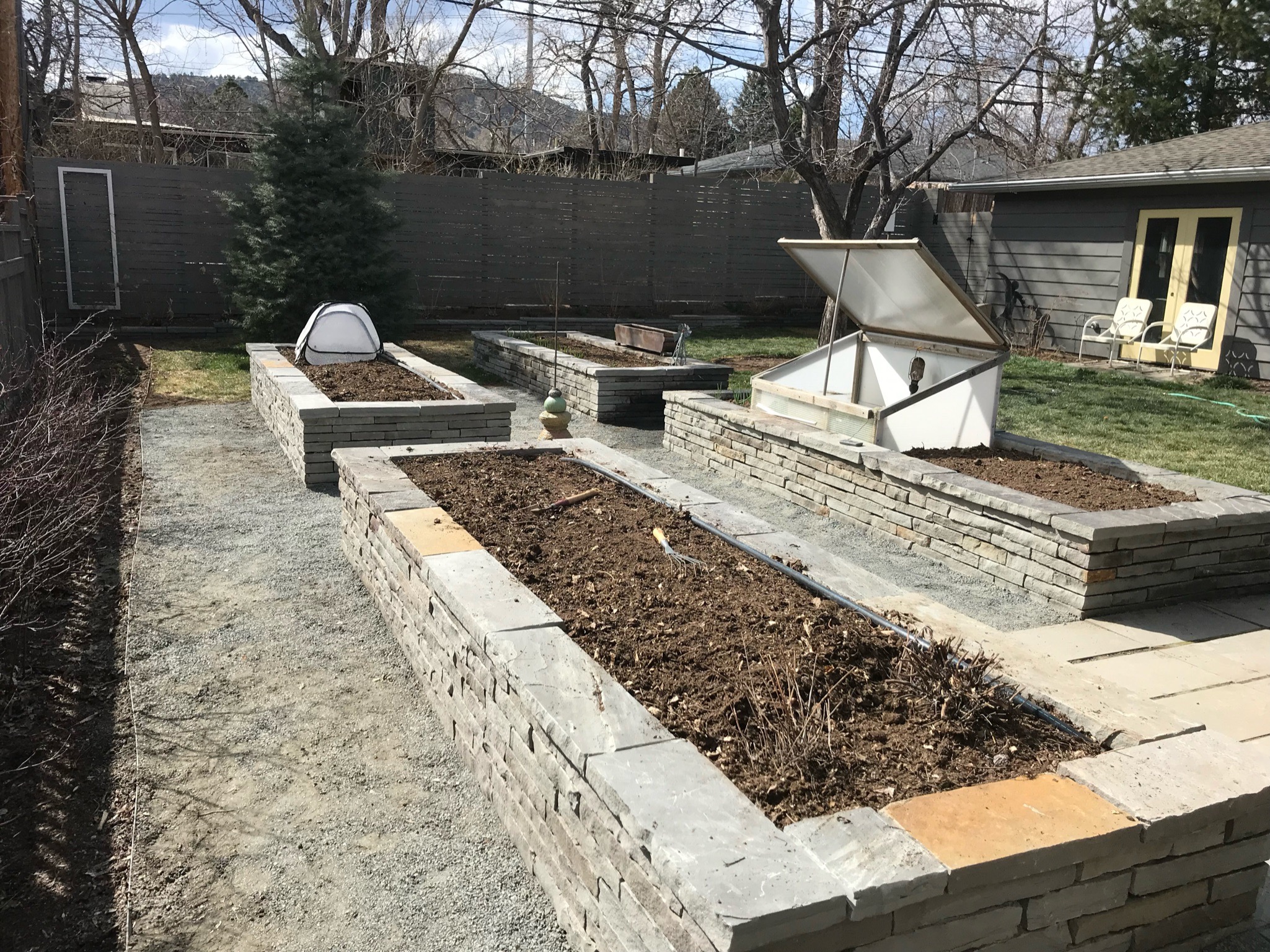 planter boxes