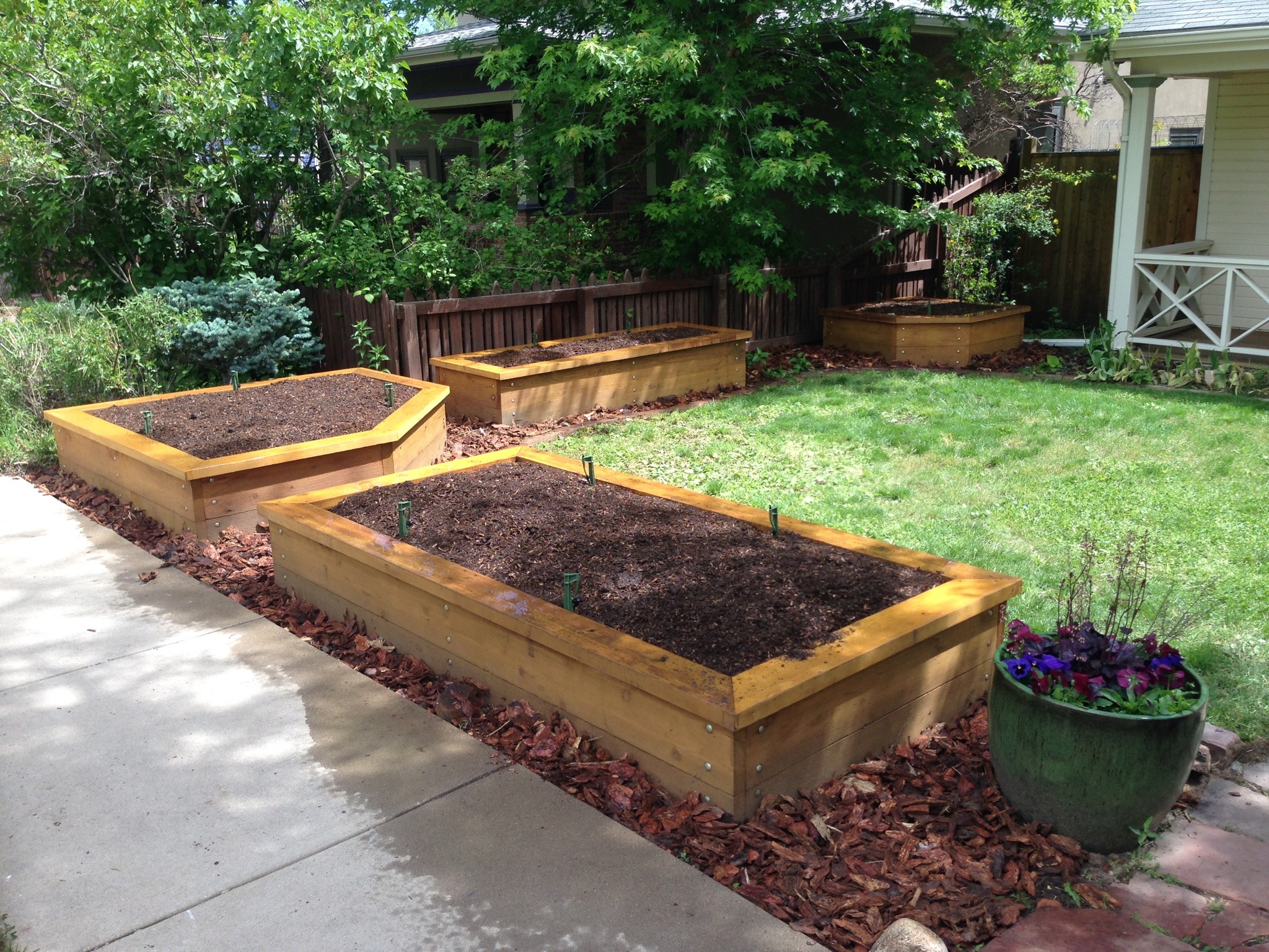 planter boxes