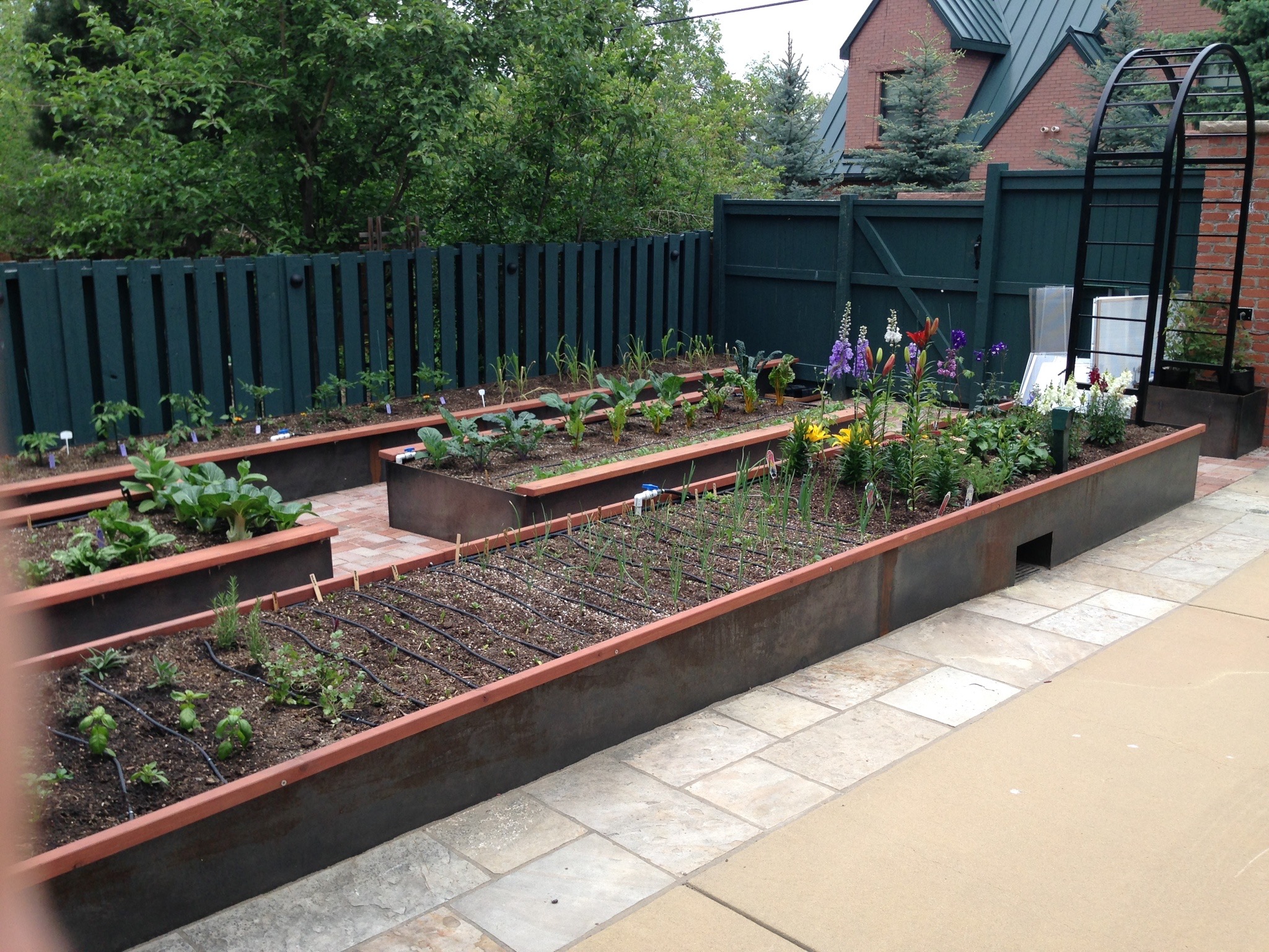 planter boxes